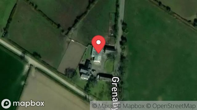Map showing BRIARFIELD, GRENABY ROAD, BALLASALLA, ISLE OF MAN, IM9 3DP