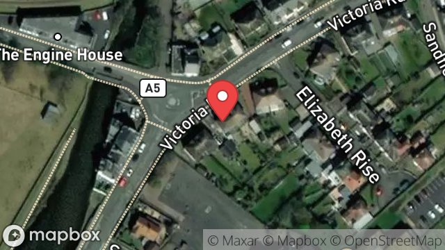 Map showing 12, VICTORIA ROAD, CASTLETOWN, ISLE OF MAN, IM9 1EW