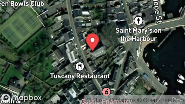 Map showing 32-34, MALEW STREET, CASTLETOWN, ISLE OF MAN, IM9 1AF