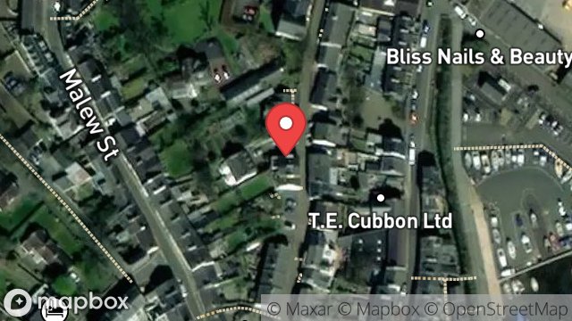 Map showing 23, MILL STREET, CASTLETOWN, ISLE OF MAN, IM9 1AG