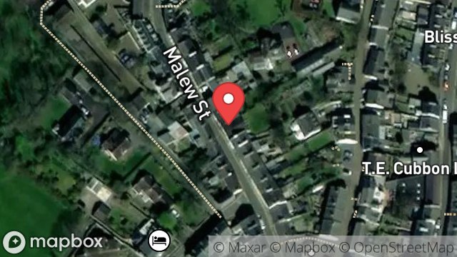Map showing 86, MALEW STREET, CASTLETOWN, ISLE OF MAN, IM9 1LS
