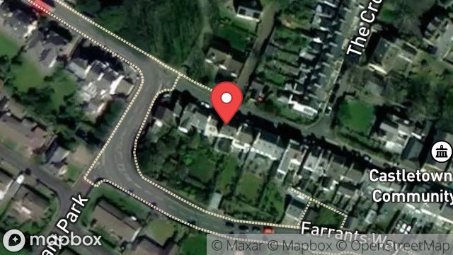 Map showing 7, ARBORY ROAD, CASTLETOWN, ISLE OF MAN, IM9 1NA