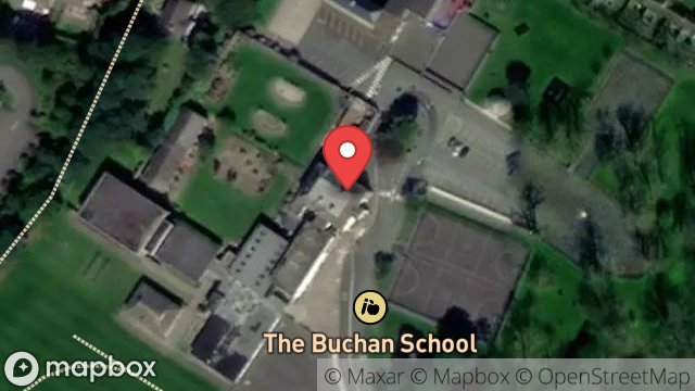 Map showing BUCHAN SCHOOL, WESTHILL, ARBORY ROAD, CASTLETOWN, ISLE OF MAN, IM9 1RD