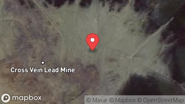 Map showing CROSS VEIN MINE, SLIEAU WHALLIAN ROAD, LOWER FOXDALE, ISLE OF MAN, IM4 3BF