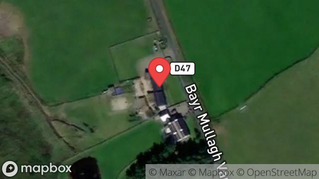 Map showing ARRASEY BARN, ARRASEY ROAD, GLEN MAYE, ISLE OF MAN, IM5 3BY