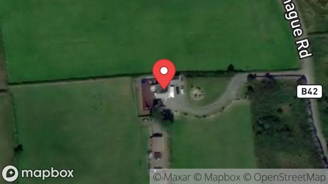 Map showing MAHALO, RONAGUE ROAD, BALLABEG, CASTLETOWN, ISLE OF MAN, IM9 4HF