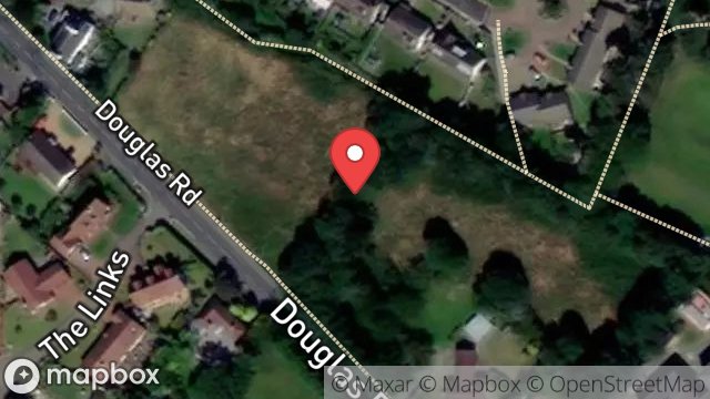 Map showing LAND ADJACENT TO CROIT NY GREINEY, DOUGLAS ROAD, PEEL, ISLE OF MAN, IM5 1LD