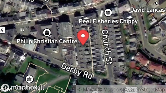 Map showing 15, MONA STREET, PEEL, ISLE OF MAN, IM5 1HJ