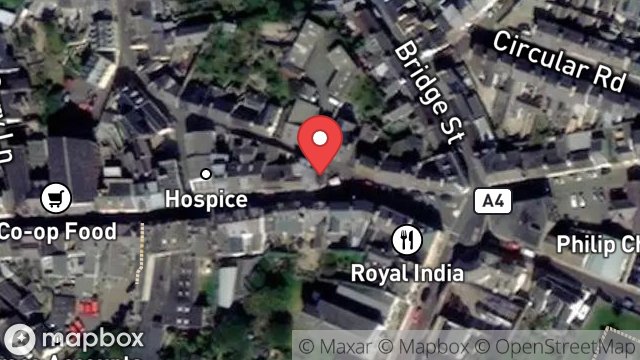 Map showing LANDLORDS SUPPLY, POWELL HOUSE, 41, MICHAEL STREET, PEEL, ISLE OF MAN, IM5 1HE