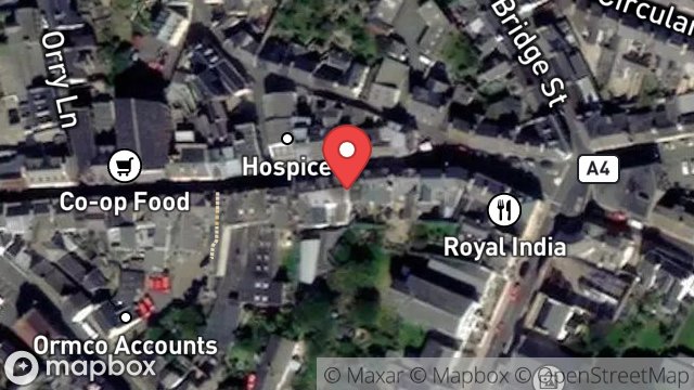 Map showing MITCHELL NEWSAGENTS, 38, MICHAEL STREET, PEEL, ISLE OF MAN, IM5 1HD