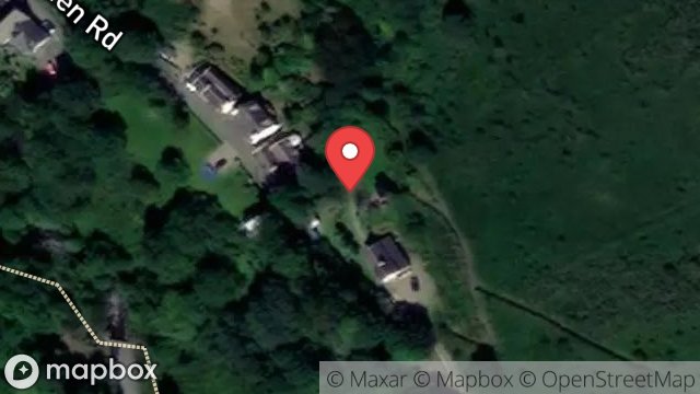 Map showing SITE ADJACENT TO SUNRIDGE, GLEN RUSHEN ROAD, GLEN MAYE, ISLE OF MAN, IM5 3BA