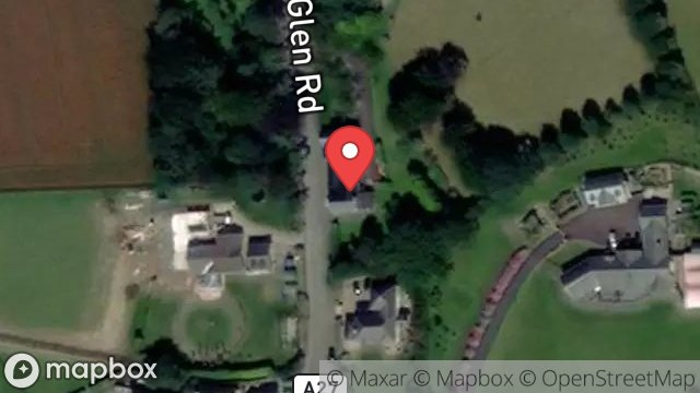 Map showing ARBORY HOUSE, GLEN ROAD, COLBY, ISLE OF MAN, IM9 4HW