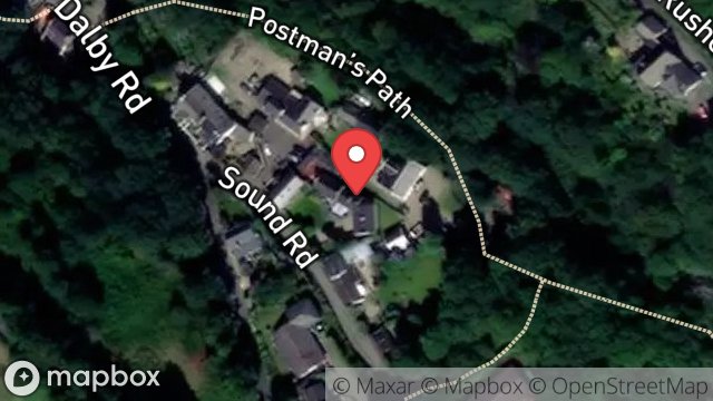 Map showing VALICOT COTTAGE, SOUND ROAD, GLEN MAYE, ISLE OF MAN, IM5 3BJ