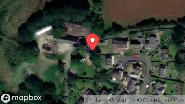 Map showing BALLACHRINK, GLEN ROAD, COLBY, ISLE OF MAN, IM9 4HW