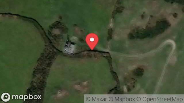 Map showing U H F RELAY STATION, RABY FARM, MAIN ROAD, GLEN MAYE, ISLE OF MAN, IM5 3AU