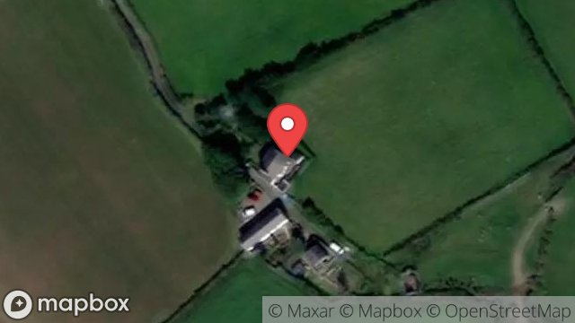 Map showing CRONK MOAR, DALBY, ISLE OF MAN, IM5 3BW