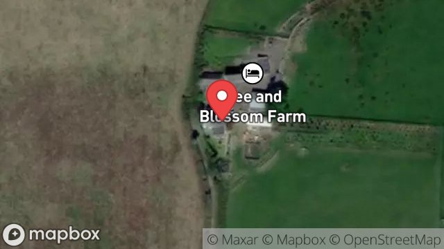 Map showing BEE & BLOSSOM FARM, UPPER SCARD, BALLAKILLOWEY ROAD, COLBY, ISLE OF MAN, IM9 4BP