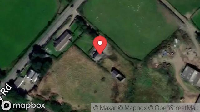 Map showing BALLNALARGY COTTAGE, DALBY, ISLE OF MAN, IM5 3BP
