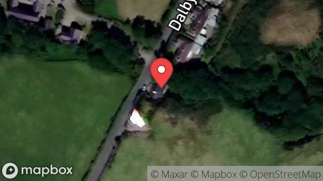 Map showing BRIDGE HOUSE, DALBY, ISLE OF MAN, IM5 3BP