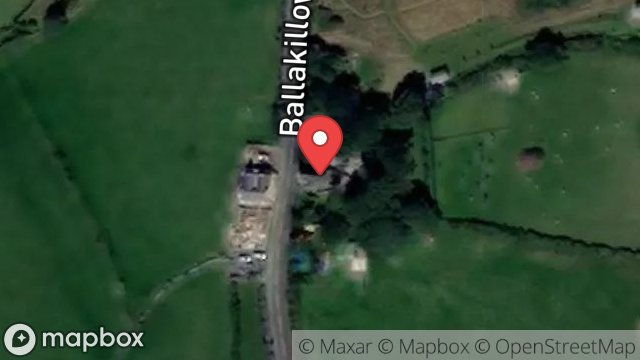 Map showing FRIARY CROFT, BALLAKILLOWEY ROAD, COLBY, ISLE OF MAN, IM9 4BN