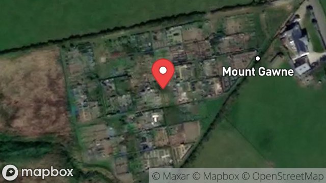 Map showing ALLOTMENTS, MOUNT GAWNE ROAD, PORT ST MARY, ISLE OF MAN, IM9 5LX