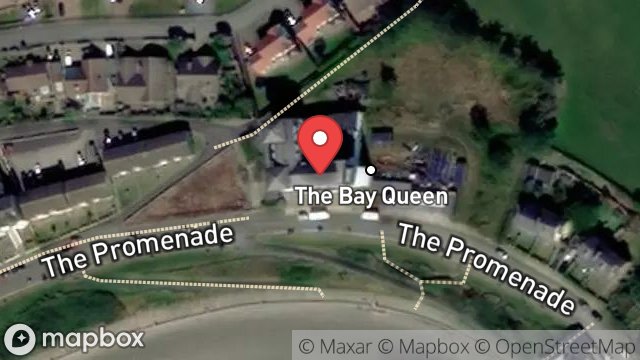 Map showing BAYQUEEN HOTEL, THE PROMENADE, PORT ST MARY, ISLE OF MAN, IM9 5NJ