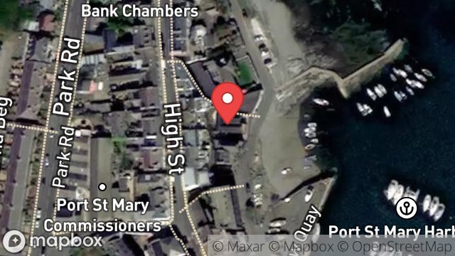 Map showing SALT WOOD, SHORE ROAD UNDERWAY, PORT ST. MARY, ISLE OF MAN, IM9 5DX