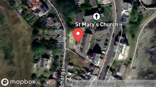 Map showing COALYARD, BAY VIEW ROAD, PORT ST MARY, ISLE OF MAN, IM9 5AW