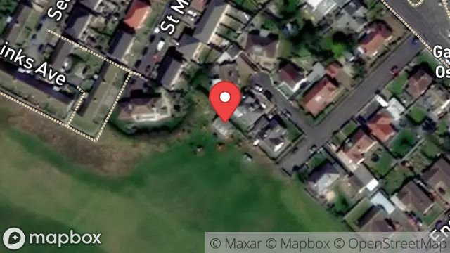 Map showing GOLF CLUB STORE, KALLOW POINT ROAD, PORT ST MARY, ISLE OF MAN, IM9 5ER