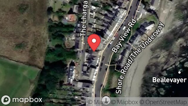 Map showing HILLCLIFF, BAY VIEW ROAD, PORT ST MARY, ISLE OF MAN, IM9 5AP