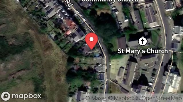 Map showing 1 DAISY BANK, CRONK ROAD, PORT ST. MARY, ISLE OF MAN, IM9 5AS
