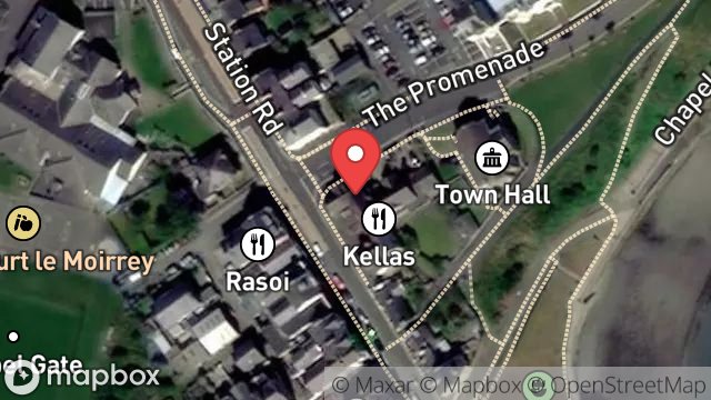 Map showing MANXONIA HOUSE, BAY VIEW ROAD, PORT ST MARY, ISLE OF MAN, IM9 5DA