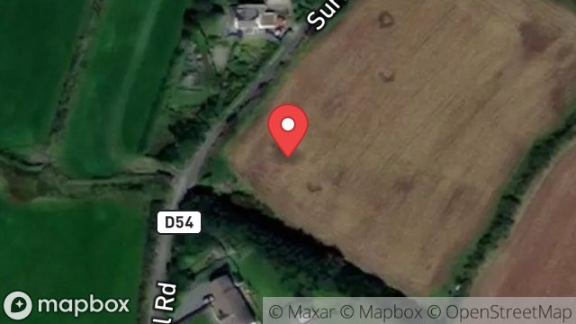 Map showing FIELD 414367, SURBY ROAD, SURBY, PORT ERIN, ISLE OF MAN, IM9 6TD
