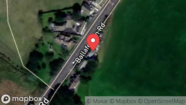 Map showing KIMMERAGH, BALLAFESSON ROAD, PORT ERIN, ISLE OF MAN, IM9 6TX