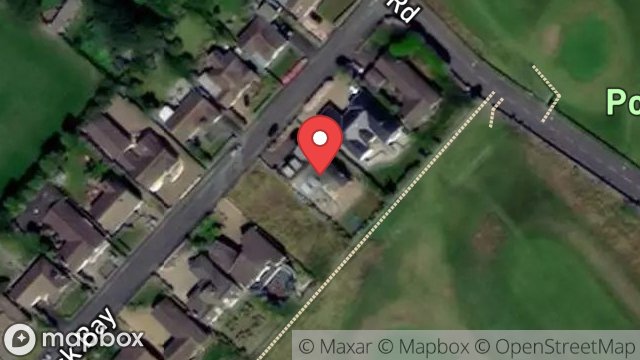 Map showing WHISPERS, 3, PERWICK ROAD, PORT ST. MARY, ISLE OF MAN, IM9 5PA