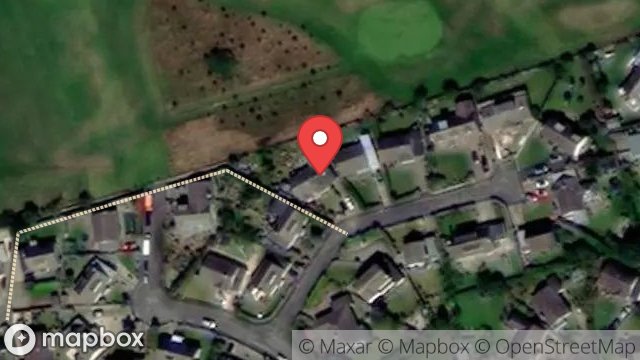 Map showing 12, BALLAKNEALE CLOSE, PORT ERIN, ISLE OF MAN, IM9 6NE