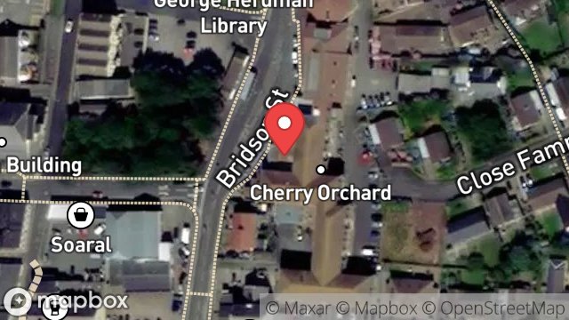 Map showing CHERRY ORCHARD APARTHOTEL, BRIDSON STREET, PORT ERIN, ISLE OF MAN, IM9 6AN