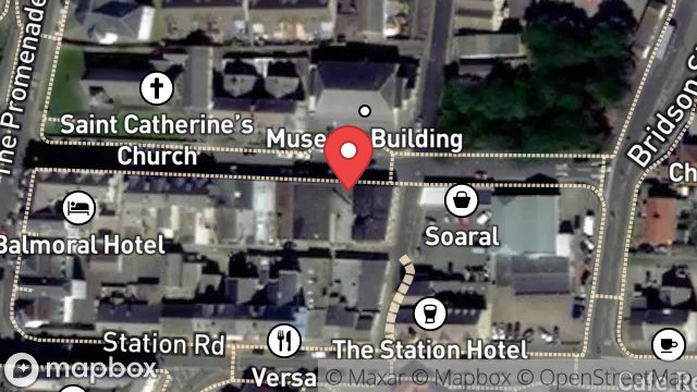 Map showing MANDARIN CHINESE TAKEAWAY, 26, CHURCH ROAD, PORT ERIN, ISLE OF MAN, IM9 6AQ
