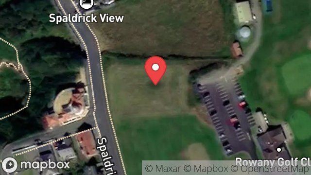 Map showing FIELD 411194, ROWANY DRIVE, PORT ERIN, ISLE OF MAN, IM9 6PA