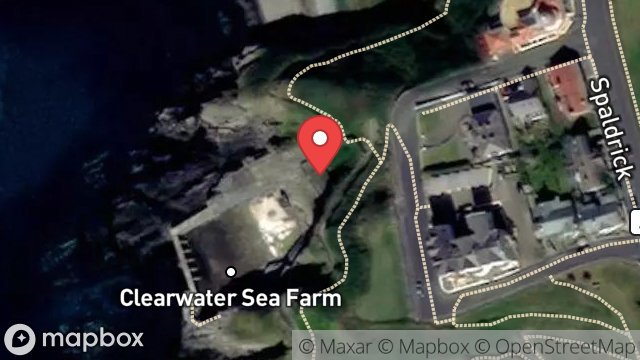 Map showing TRAIE MENAGH POOL, TRAAIE MEANAGH DRIVE, PORT ERIN, ISLE OF MAN, IM9 6LL